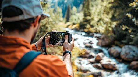 Vidéo verticale sur smartphone